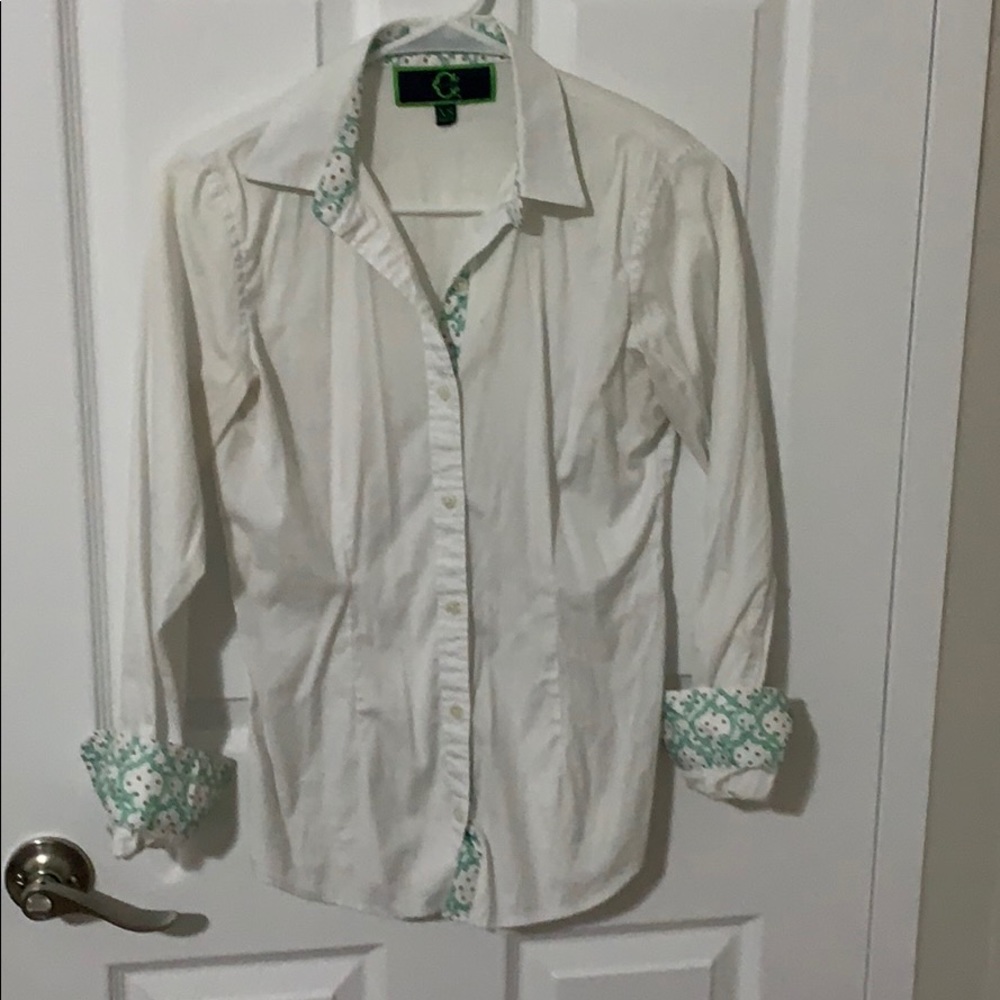 White button shirt